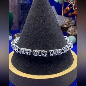 Chain Mail Byzantine Bracelet, .925 Solid Sterling Silver, Handmade in Colorado!